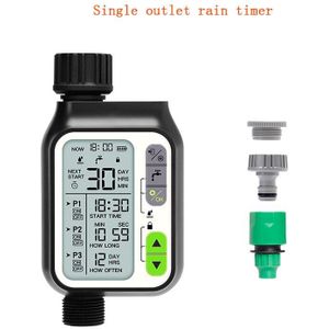 Timing Intelligente Irrigatie Controller Regen Sensor Groot Scherm Automatisch Sproeisysteem Apparaat Tuin Balkon Led Sproeisysteem Apparaat