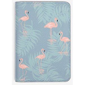 Flamingo Paspoort Covers Travel Accessoires Creatieve Pu Lederen Id Bank Card Bag Mannen Vrouwen Organisatoren Business Houder Portefeuilles