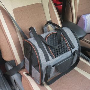 Geventileerde Cat Carrier Rugzak Multi-Functionele Opvouwbare Pet Puppy Hond Kat Rugzak Travel Carrier Bag Seat Mand Rits