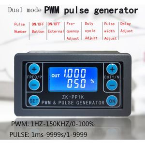 PWM Pulse Generator Frequentie Duty Cycle Verstelbare Module Blokgolfsignaal Generator