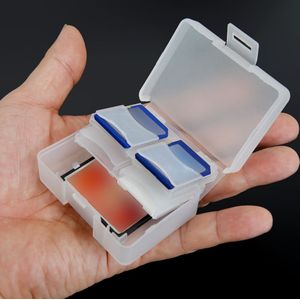 Geheugenkaart Gevallen Cf Sd Card Cases Universal Memory Box Pack Sd Mmc/Sdhc Pro Duo Geheugenkaart Plastic opslag Jewel Case #30