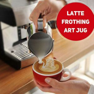 Rvs Pot Melkopschuimer Craft Koffiezetapparaat Latte Opschuimen Art Jug Pitcher Mok Keuken Espresso Cups