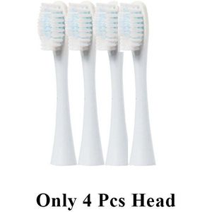 Elektrische Tandenborstel Volwassen Niet-Oplaadbare Soft Haar Automatische Waterdichte Mondhygiëne Tand Borstels Met Vervanging Heads Set