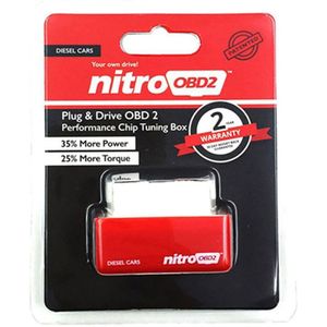 Brandstof SaverNITROOBD2 Derv Auto Power Fuel Saver Prestaties Tuning Box 35% Meer Vermogen Te Installeren Veilig Экономия Топлива