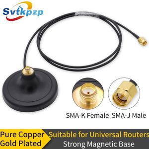 Router Antenne Mount Magnetische Basis met Verlengkabel SMA 3G 4g 2.4g 5G 5.8G WIFI verlengkabel Externe Router Antennes