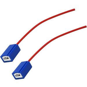 JGAUT 2 Stuks H1 H7 H13 H8 H9 H11 9007 LED Kabelboom H11 Connector Van Dagrijverlichting Fog licht Koplamp