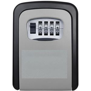 Sleutel Kluis Outdoor Digit Wall Mount Combinatie Password Lock Aluminium Sleutel Opbergdoos Security Kluizen