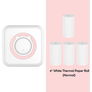 C15 Pocket Thermische Printer Draagbare Mini Draadloze Bt Connect 200Dpi Foto Label Memo Verkeerde Vraag Afdrukken