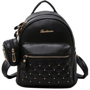 Zomer Vintage Retro Dame Pu Lederen Tas Kleine Vrouwen Mini Rugzak Mochila Feminina Schooltassen Voor Tieners Bolsa 516