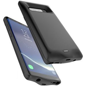Battery Charger Case Voor Samsung Note 9 Note 10 + Opladen Powerbank Case 5000 Mah Voor Galaxy S8 S9 Plus batterij Case Back Clip