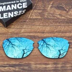 ToughAsNails Weerstaan Zeewater Corrosie Gepolariseerde Vervanging Lenzen voor Oakley Frogskins Lite Zonnebril Blauw Mirrored