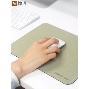 Xiaomi 21*26Cm Natuurlijke Eiken Muismat Mat Verfrissende Huidvriendelijke Glad Oppervlak Anti-Slip Waterdichte laptop Mousepad Carry