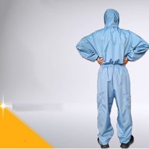 Beschermende Kleding Overall Wegwerp Anti-stof Plash Isolatie Heat Seal Beschermende Kleding