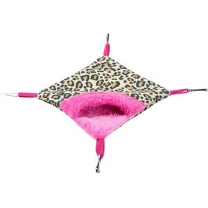 Kleine Dieren Vierkante Opknoping Bed Slaapzak Met Cave Kooi Snuggle Hut Tent Voor Vogel Hamster Canvas Dubbele Bunkbed Hangmat U