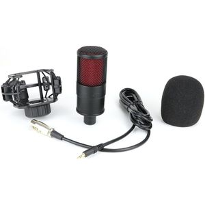 Beroep Studio Microfoon Voor Pc Computer Opname Thuis Karaoke Kit Condensator Microfoon Met Phantom Power Voice Changer
