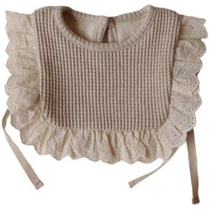 Leuke Hollow Kant Prinses Baby Vest Herfst Meisje Zoete Buiten Winddicht Katoen Q1FE
