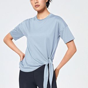 Losse Workout Yoga Sport Top Gym Fitness Sport Shirt Running Tshirt Activewear Droog Fit Crop Tank Tops Shirts Voor Vrouwen