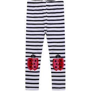 Baby Meisjes Legging Strepen Applique Potlood Broek Broek Meisje Skinny