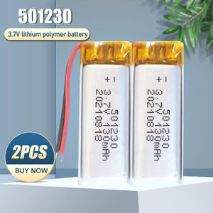 501230 051230 3.7V 130Mah Lithium Polymer Oplaadbare Batterij Voor MP3 MP4 Gps Voice Recorder Bluetooth Headset Smart Horloge