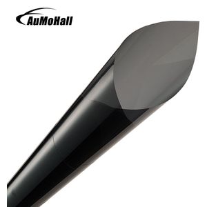 AuMoHall 50*300CM Car Window Getinte Film Zijruit VLT 22% 2 PLY Auto Huis Commerciële Zonne Bescherming