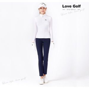 Liefde Golf Kleding Vrouwelijke En Najaar Lange Mouwen T-shirt Vrouwen Sweatshirt Stretch Sneldrogende