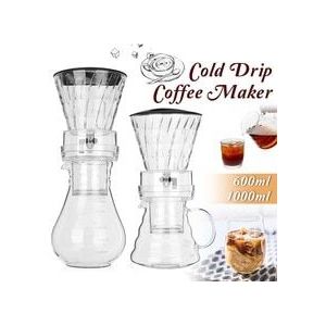 600Ml Glas Koud Iced Drip Brew Thuis Koffiezetapparaat Pot Giet Over Koffiezetapparaat Moka Latte Kookplaat Filter Mokka Percolator