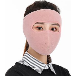 Mannen Vrouwen Winter Warm Masker Fleece Oorbeschermers Rijden Ski Snowboard Half Gezichtsmasker Winddicht Stofdicht Outdoor Fietsen Masker