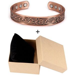 Viking Armband Mannen Valknut Zuiver Koper 12Mm Breed Gezondheid Energie Armband Mannelijke Verstelbare Open Manchet Koperen Armbanden Voor Vrouwen mannen