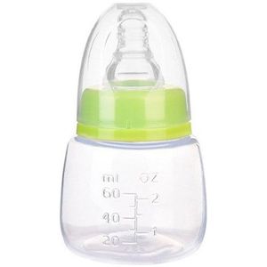 Pasgeboren Baby Melk Fles Geneeskunde Pp 60Ml Automatische Anti Koliek Air Vent Wijde Voor 0-24 Maanden