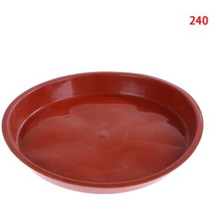 1Pcs Tuin Pot Case Ronde Vorm Plastic Effen Kleur Tuin Pot Schotel Plant Pot Lekbak Planter Pallet Bloem pot Lade