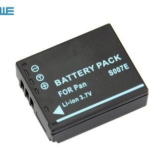 CGR-S007E CGA-S007 CGA-S007E S007E S007 CGR-S007 DMW-BCD10 Batterij voor Panasonic Lumix DMC TZ1 TZ2 TZ3 TZ4 TZ5 TZ50 TZ15.