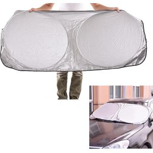 Uv Beschermen Auto Glasfolie Auto Visor Voorruit Voorruit Zon Blok Cover Vouwen Jumbo Voor Achter Autoruit Zon schaduw