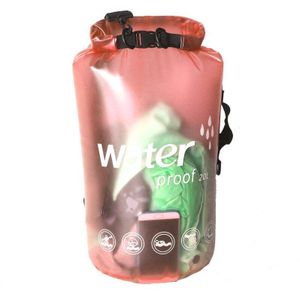10L 20L Waterdichte Dry Bag Outdoor Opslag Roll Top Enkele Schouder Rugzak Zwemmen Drift Vlot Rivier Trekking Tassen Oceaan Pack