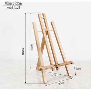 XINDI Grenen Houten Schildersezel 3 Maten Tafelblad Tekening Kunstenaar Houten Vouw Staande Ezels Schilderen Whiteboard Krijt board Ezels WE05