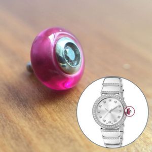 6.2mm staal waterdichte Ruby Crystal horloge kroon voor BVG LVCEA lady horloge vervangende onderdelen gereedschap