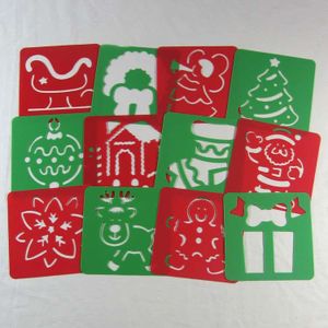 Kinderen Puzzel Vroeg Schilderij Kerst Tekentafel Schetsblok Speelgoed Briefpapier Sjabloon Tools Unisex Plastic Schetsblok