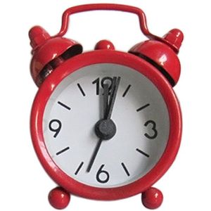 Klassieke Wekker Leuke Mini Metalen Kleine Wekker Elektronische Kleine Luid Alarm Vintage Reloj Despertador L * 5