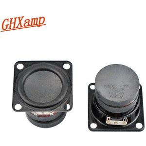 Hoge 2 Inch Full Range Speaker 54*54Mm Dual Magnetische High-End Audiophile 8ohm 5W 20W 2 Stuks