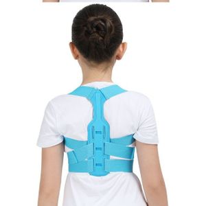 Schouder Terug Brace Ondersteuning Verstelbare Houding Corrector Wervelkolom Lendensteun Brace Riem Voor Kinderen Kids Orthopedische Corset