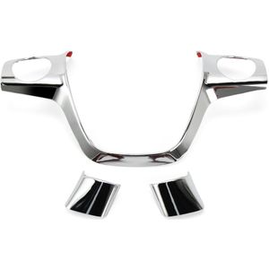 3Pcs Auto Styling Stuurwiel Trim Cover Sticker Decoratie Voor Ford Focus 3 MK3 Accessoires
