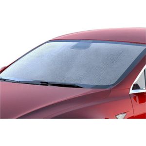 Auto Hitteschild Auto Voorruit Zonnescherm Hitteschild Zonneklep Mat voor Tesla Model 3 Aluminium Folie Auto Accessoires