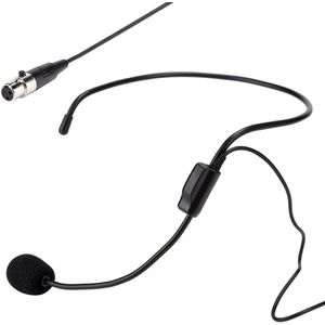 Soonhua Draadloze Microfoon Mini Mic Professionele Microfoons Hoofd-Wear Headset Mini Xlr 3pin TA3F 40Hz-12.5Mhz 130dB
