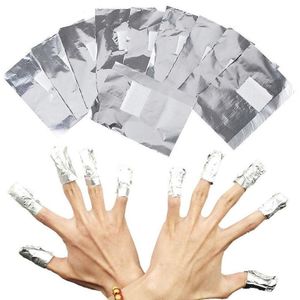50/100Pcs Aluminium Foil Nail Art Losweken Acryl Gel Polish Nagel Verwijderen Wraps Remover Make-Up Tool Nail carel