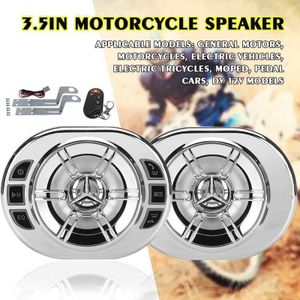 Motorfiets Stereo Luidsprekers 3.5 Inch Bluetooth MP3 Speler Waterdichte Actieve Call Fm O Voor Motor Scooter Bike Atv Utv