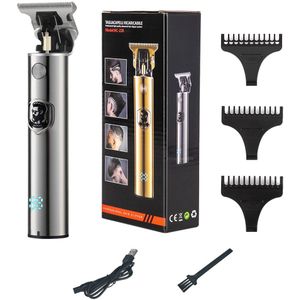 T9 Tondeuse Elektrische Tondeuse Cordless Scheerapparaat Baard Trimmer Voor Mannen Kapper Snijmachine Scheerapparaat