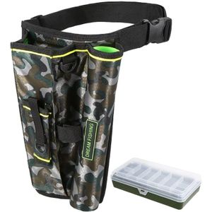 -2 In 1 Draagbare Vissen Tas Tackle Box Vouwen Vissen Opslag Draagtas