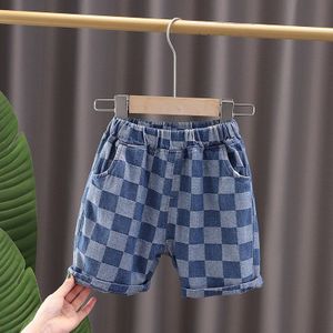 Zomer Jongens En Meisjes Plaid Shorts 2022