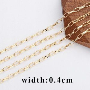 Gufeather C86, Sieraden Accessoires, Diy Ketting, 18K Vergulde, 0.3 Micron, diy Armband Ketting, Hand Made, Sieraden Maken, 1 M/partij