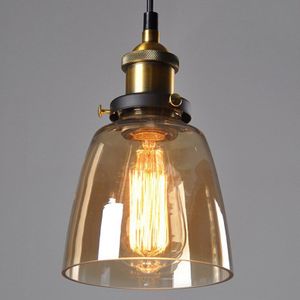Vintage Hanglampen Glas Hanger Lampen Loft Industriële Hang Lamp Smoky Grey Lamparas De Techo Colgante Moderne Lustre Hangende