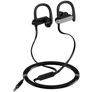 3.5Mm Oorhaak Oortelefoon Anti Bedrade Draagbare Sport Oordopjes Met Microfoon Voor Smartphone Samsung Huawei Xiaomi